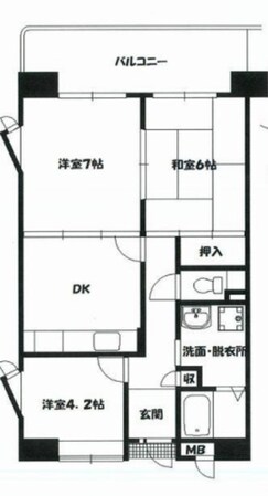 アンサンブル宮地の物件間取画像